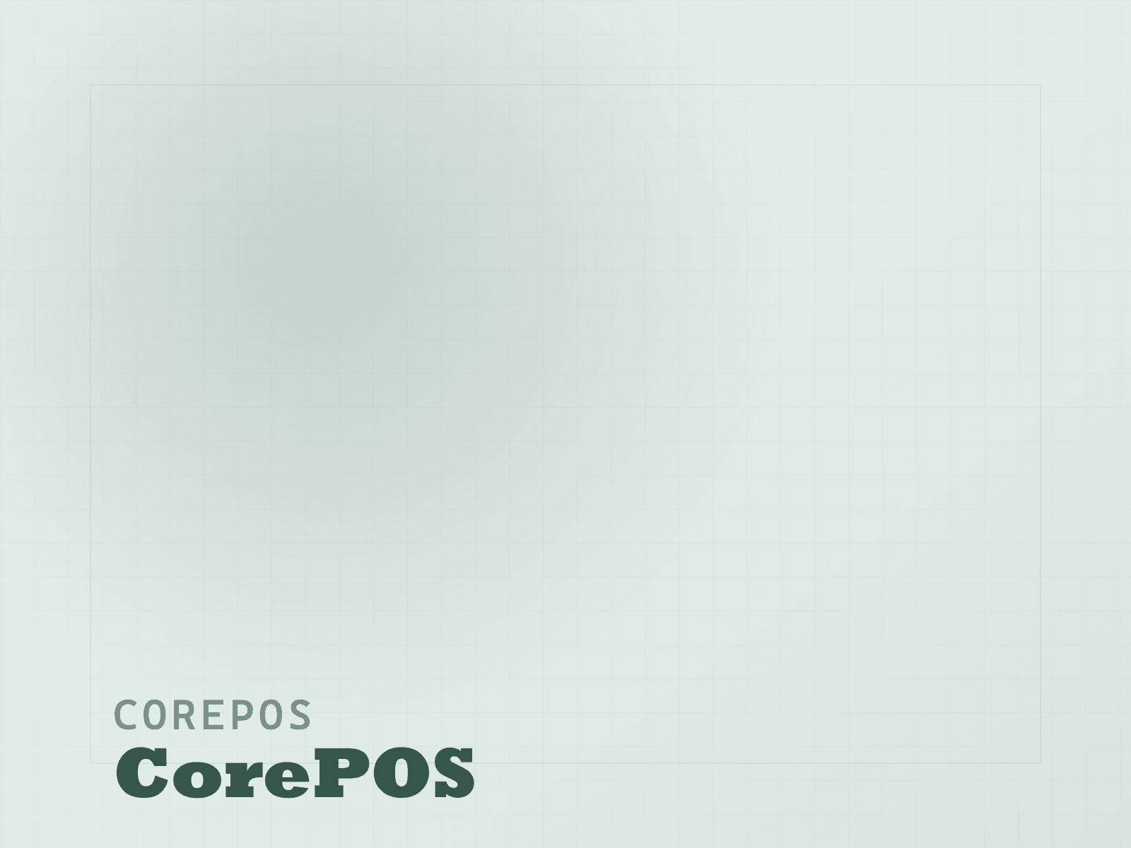 CorePOS cashier transaction screen